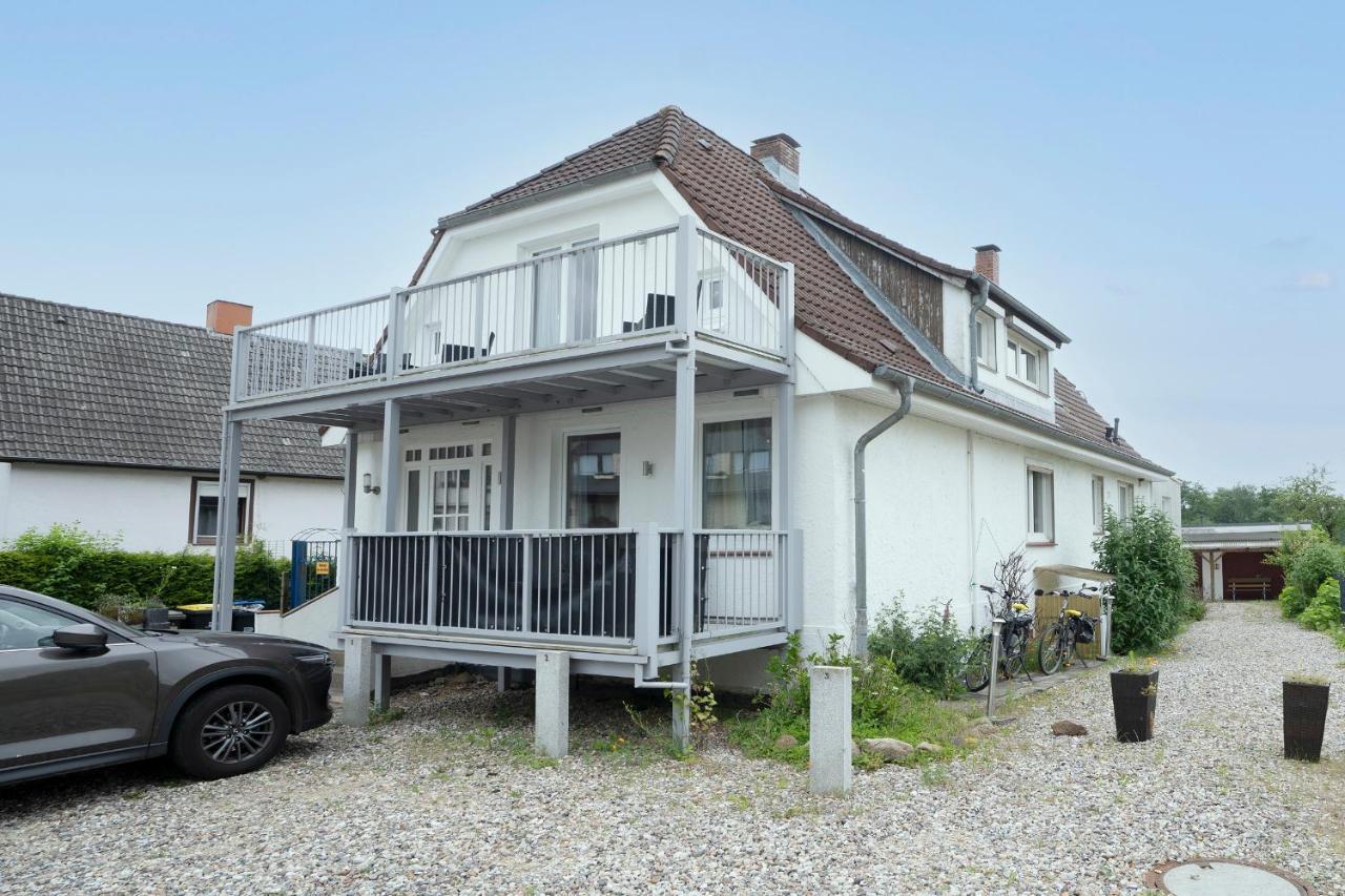 Appartamento Haus Waldfrieden Ferienhaeuschen Waldfrieden Haffkrug Esterno foto