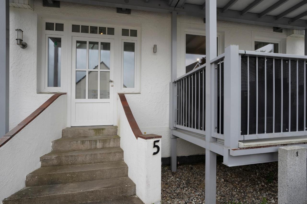 Appartamento Haus Waldfrieden Ferienhaeuschen Waldfrieden Haffkrug Esterno foto