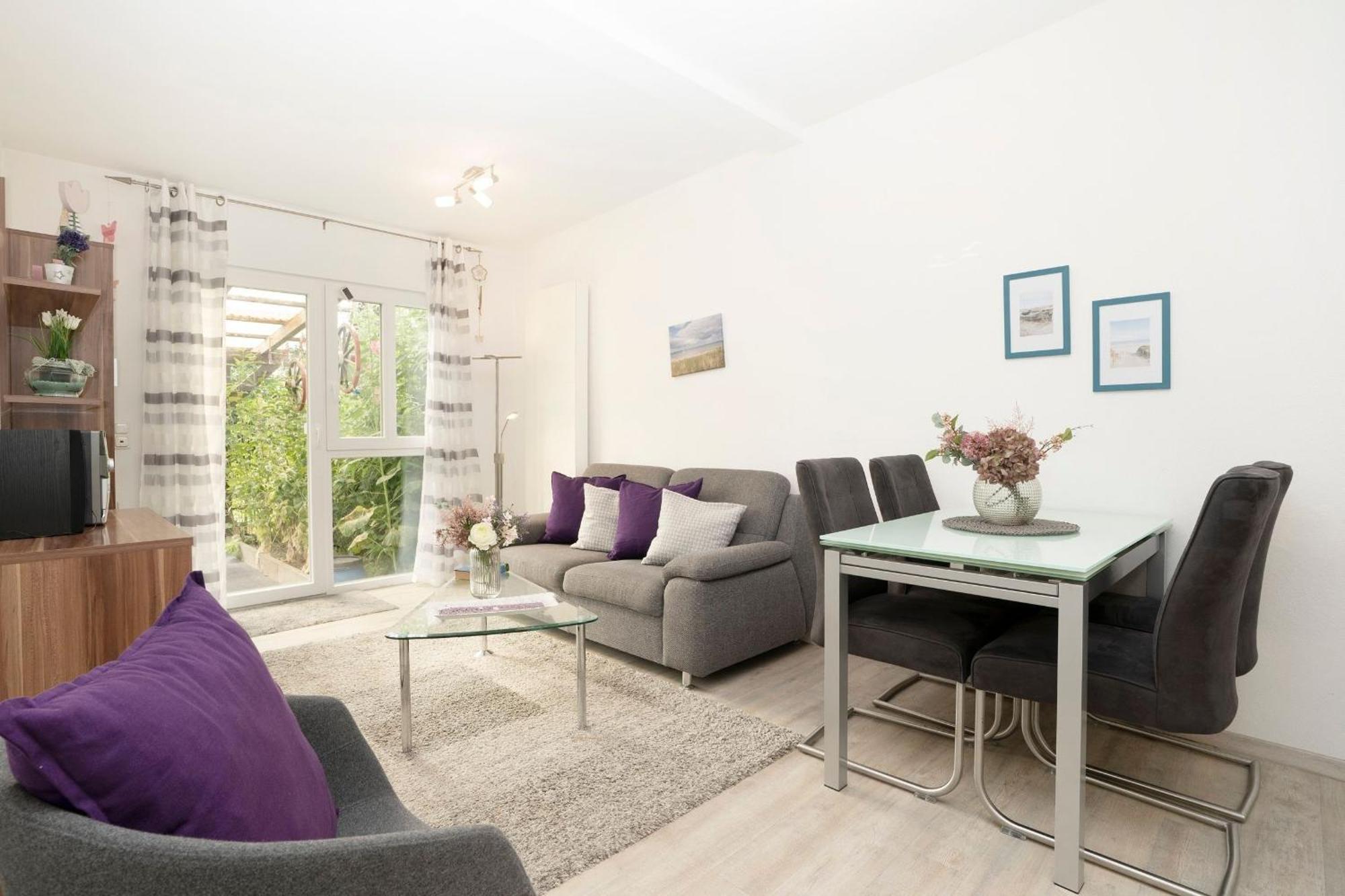 Appartamento Haus Waldfrieden Ferienhaeuschen Waldfrieden Haffkrug Esterno foto